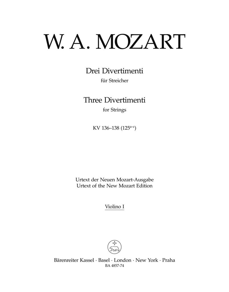 Three Divertimenti